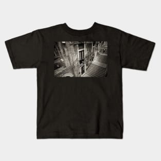 Staircases in Catania, Sicily Kids T-Shirt